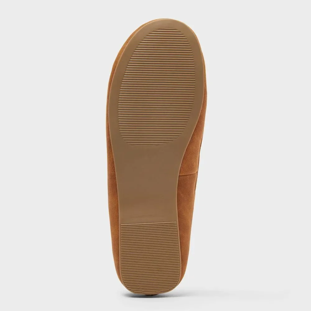 Women’s Midge Boat Shoes Flats - Universal Thread - Chestnut